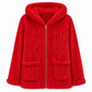 💖Black Friday Mega Deal – 50% off!💖 ❄️Women's Casual Plush Solid Color Cardigan🧸