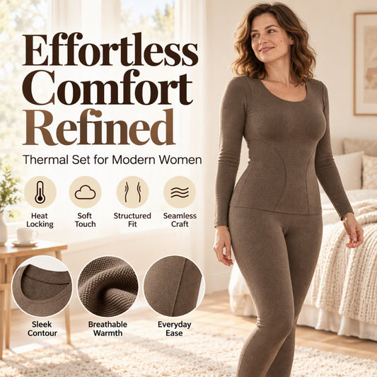 🧸Women's Seamless Self-Heating Thermal Underwear Set