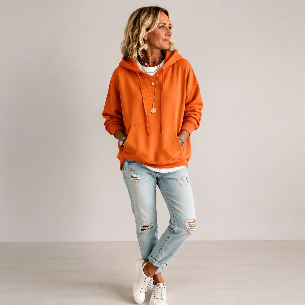 💖Black Friday Mega Deal – 50% off!💖 🏃‍♀️Women's Casual Oversized Drawstring Hoodie