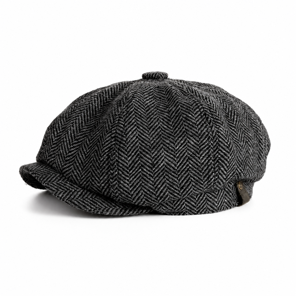 ✨Vintage British Style Newsboy Cap🕵️‍♂️Classic Casual Flat Cap Octagonal Beret Hat