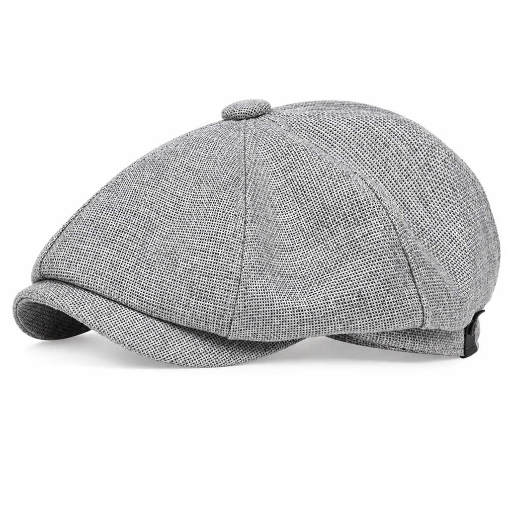 ✨Vintage British Style Newsboy Cap🕵️‍♂️Classic Casual Flat Cap Octagonal Beret Hat