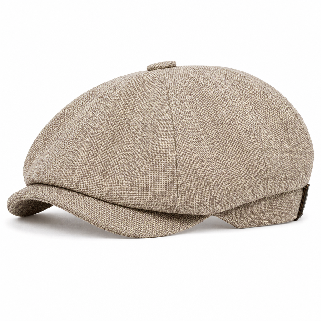 ✨Vintage British Style Newsboy Cap🕵️‍♂️Classic Casual Flat Cap Octagonal Beret Hat