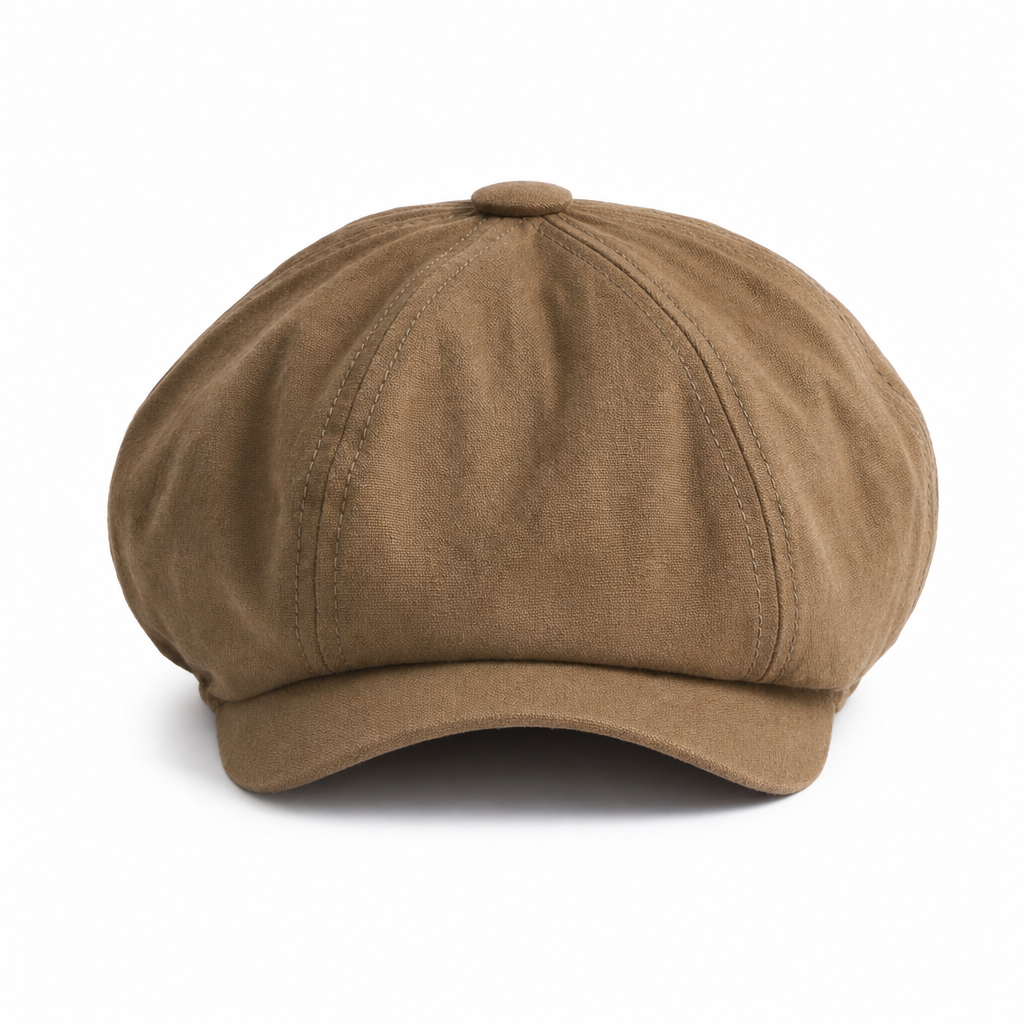 ✨Vintage British Style Newsboy Cap🕵️‍♂️Classic Casual Flat Cap Octagonal Beret Hat