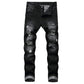 🖤Black Friday Sale:50% OFF🖤 🤠Men's Ripped Slim-Fit Distressed Denim Jeans
