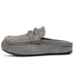 🤎 Men's Faux Suede Platform Slip-On Half Slippers