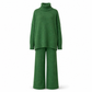 ❄️Women Loose Turtleneck Sweater and Knit Pants Set Casual Thick Warm Fall Winter Two Piece Outfit