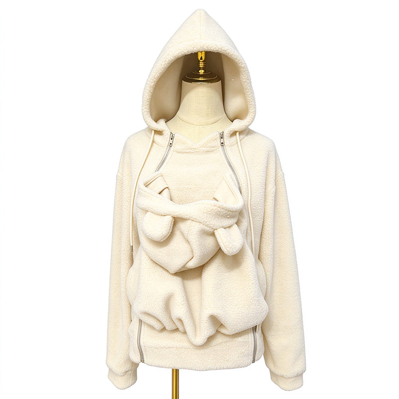 🧸 Cozy Warm Babywearing Hooded Jacket