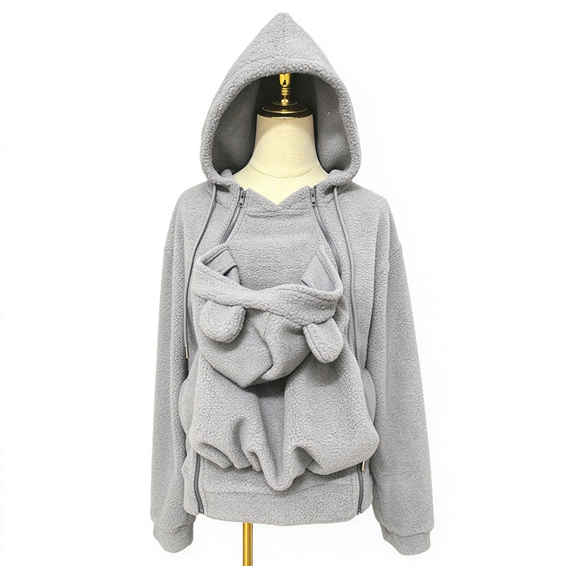 🧸 Cozy Warm Babywearing Hooded Jacket
