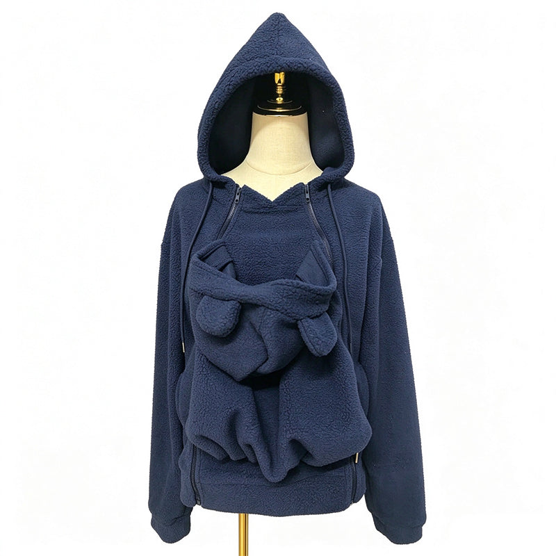 🧸 Cozy Warm Babywearing Hooded Jacket