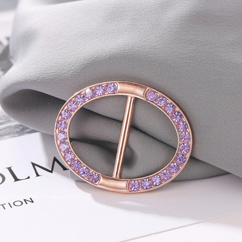 ✨ Elegant Metal Shirt Corner Buckle