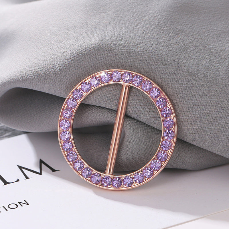 ✨ Elegant Metal Shirt Corner Buckle
