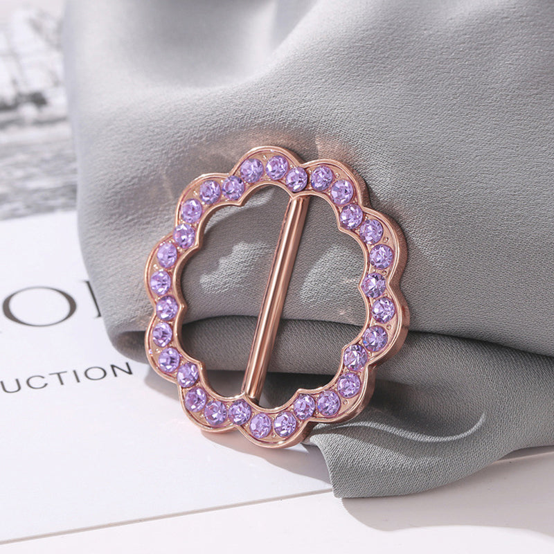 ✨ Elegant Metal Shirt Corner Buckle