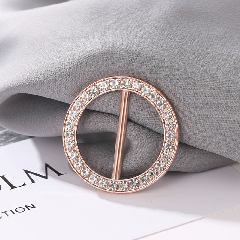 ✨ Elegant Metal Shirt Corner Buckle
