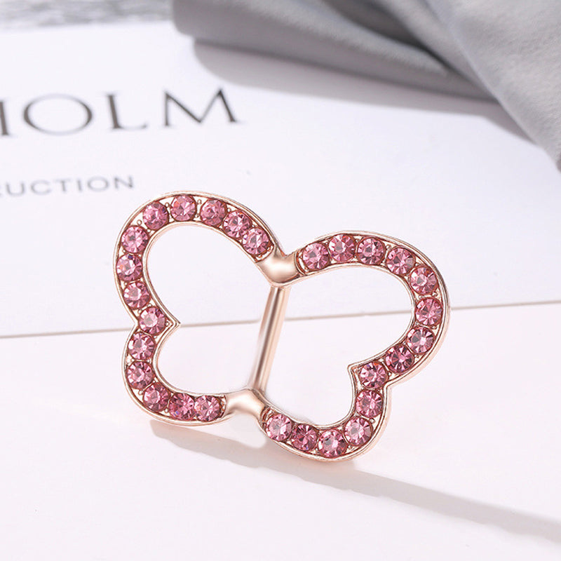 ✨ Elegant Metal Shirt Corner Buckle