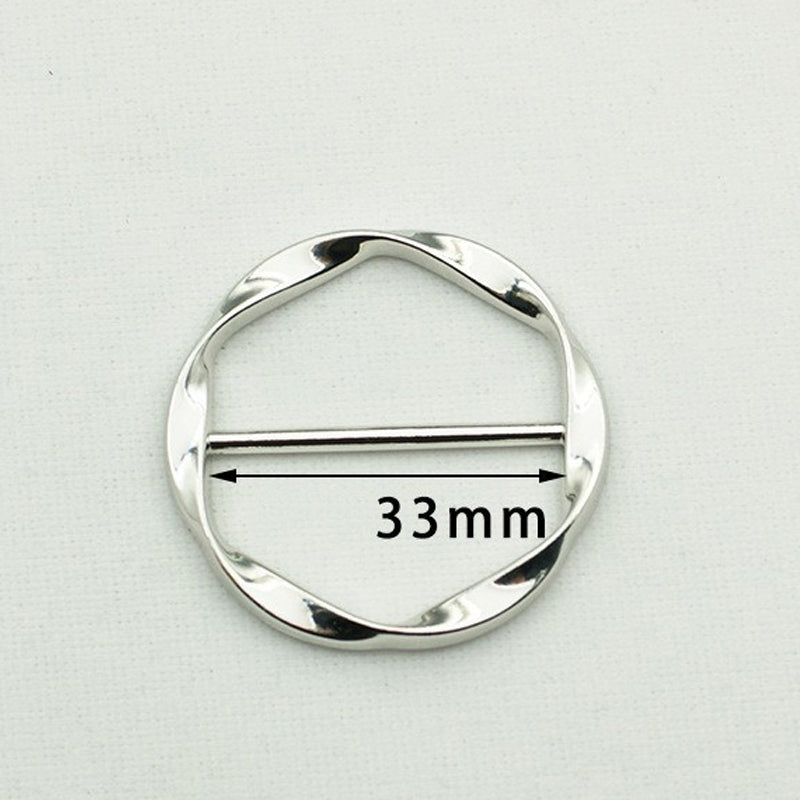✨ Elegant Metal Shirt Corner Buckle