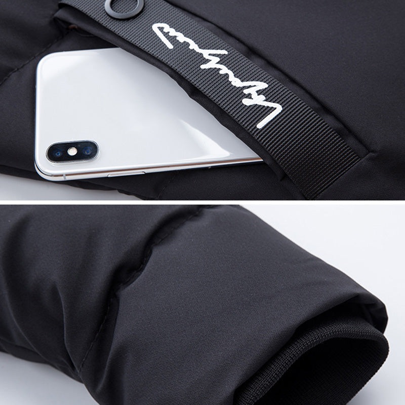 ❄️ Men's Warm Hooded Long Jacket for Cold Weather🥠
