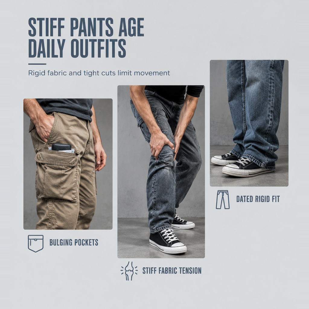 👖 Retro Washed Wide Leg Cargo Jeans Y2K High Street Denim Pants with Pockets