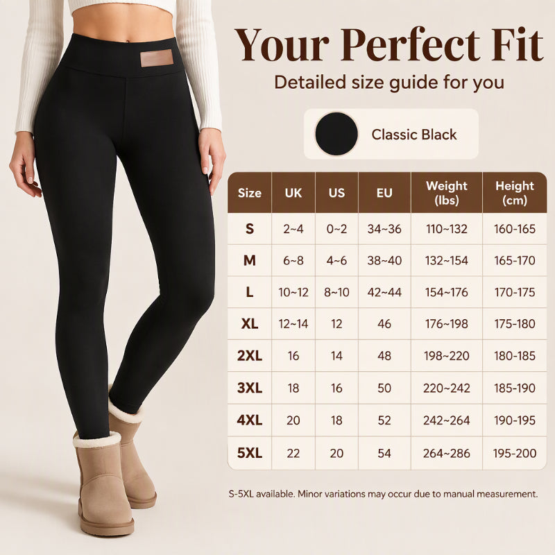 Women's High Waisted Thermal Leggings