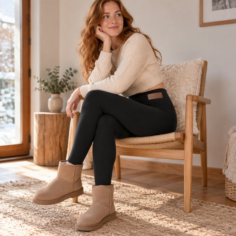 Women's High Waisted Thermal Leggings