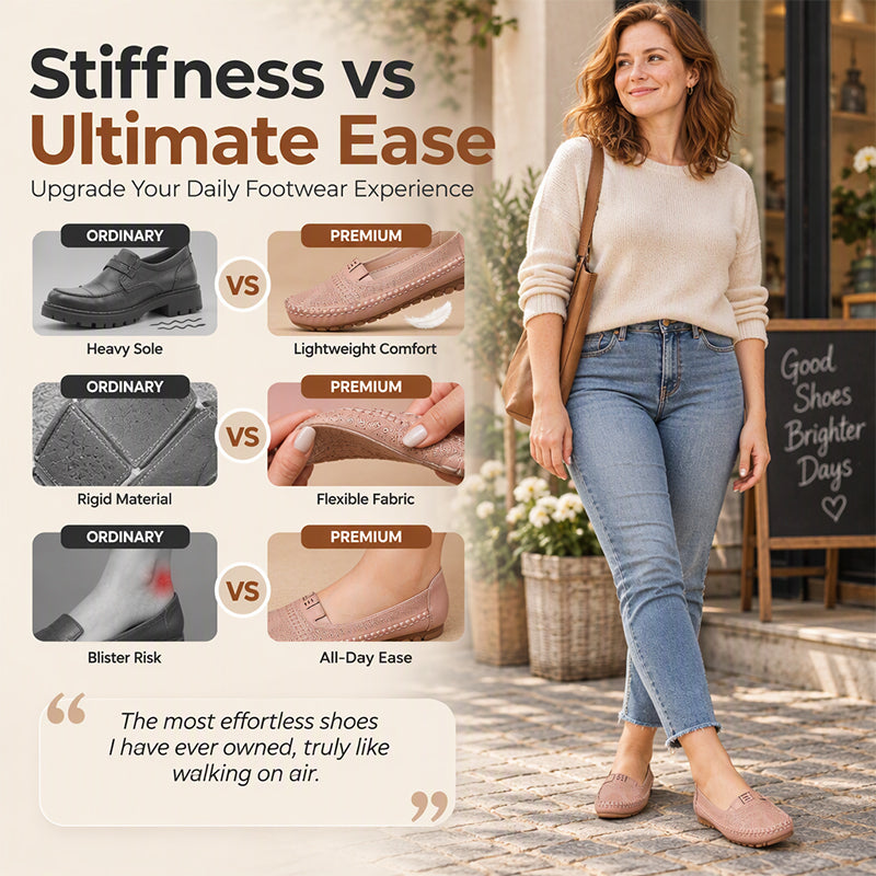 💗 Women's Breathable Slip-On Flat Shoes