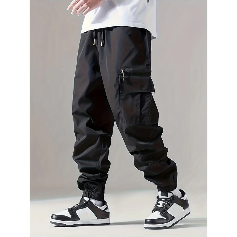 🚶 Men's Casual Multi-Pocket Cargo Pants