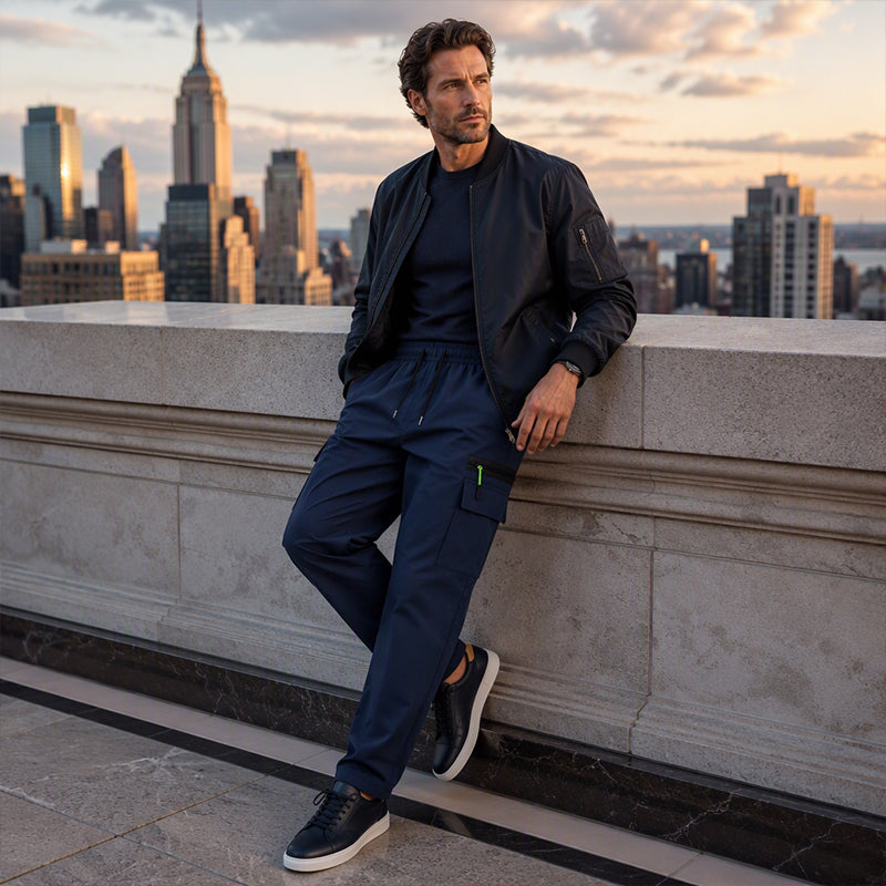 🌬️ Wind-Blocking Warmth, Move-Ready Comfort | Men's Winter Outdoor Windproof Thermal Pants
