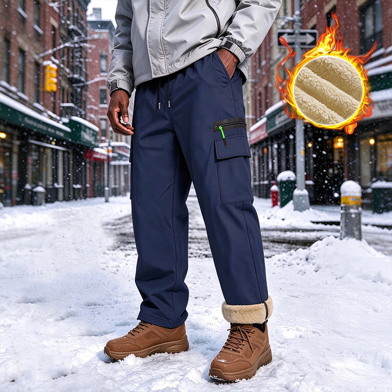 🌬️ Wind-Blocking Warmth, Move-Ready Comfort | Men's Winter Outdoor Windproof Thermal Pants