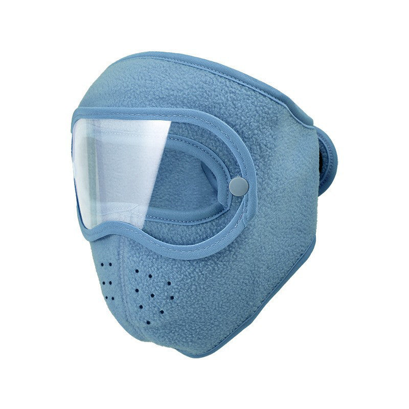 ❄️ Winter Windproof Warm Face Mask with HD Goggles