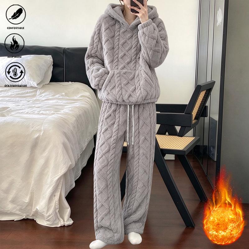 ☁️🧸 The Snuggle Edit – Fluffy Hoodie & Dream-Soft Lounge Set ✨💗