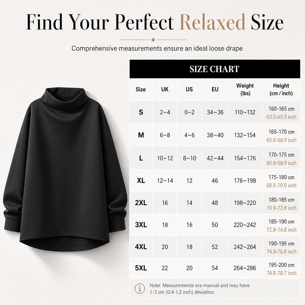 💖Loose Fit Mock Neck Draped Pullover Sweatshirt with Dropped Shoulders and Long Sleeves