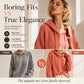 🧶Cozy Head Coverage, Customizable Fit💖Women's Casual Hooded Sweater With Drawstring