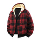 🍂 Timeless Check, Toasty Core Comfort | Men's Winter Warm Plaid Hooded Jacket