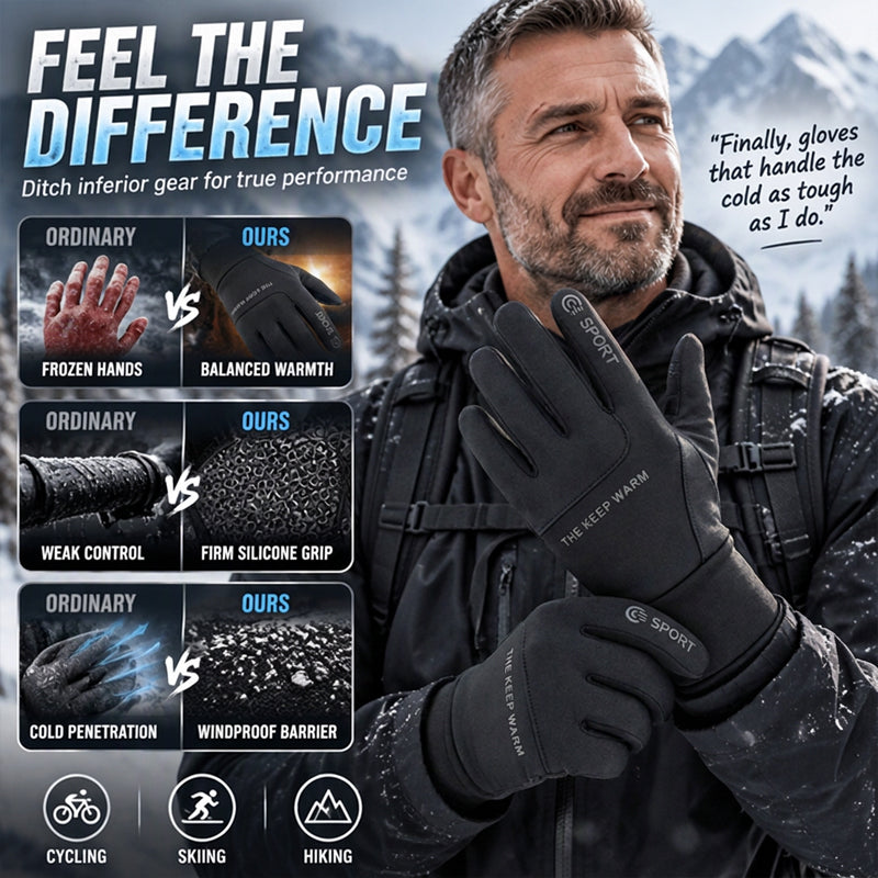 Cycling Touchscreen Outdoor Windproof Gloves