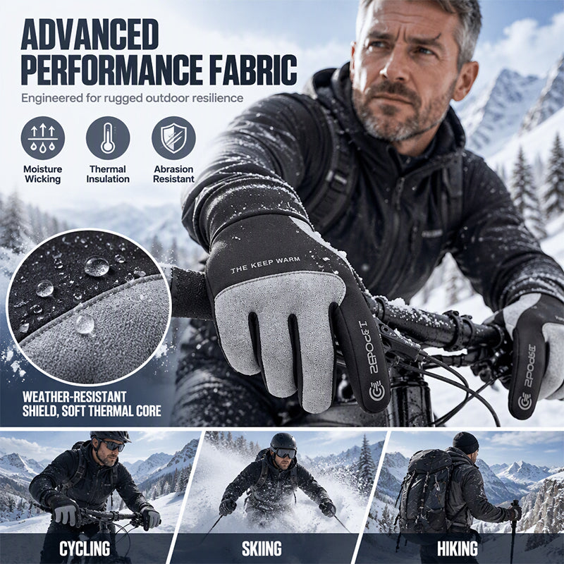 Cycling Touchscreen Outdoor Windproof Gloves