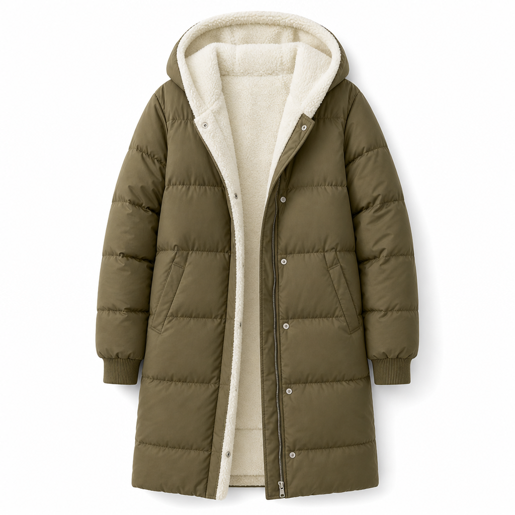 Solid Color Double Sided Hooded Long Sleeve Slim Fit Cardigan Coat