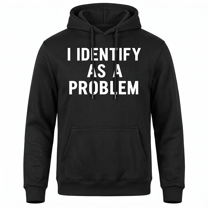 😎Playful Graphic, Easy Everyday Comfort | Men's Humorous Graphic Hooded Sweatshirt