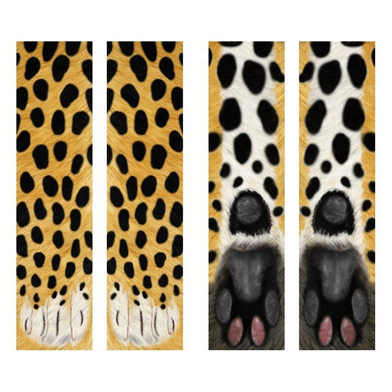 Unisex Adult & Kids Animal Paw Crew Socks