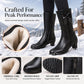 Women's Warm Plush-Lined Mid-Calf Boots