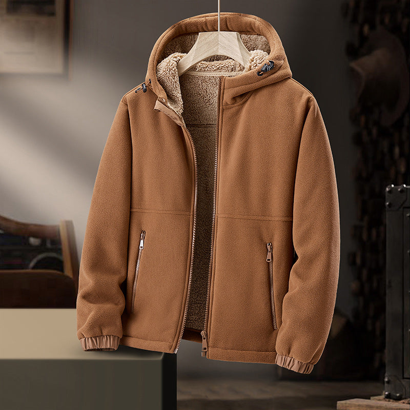 🧥 Toasty Lined Warmth, Cozy Hooded Coverage | Men's Casual Hooded Jacket with Warm Lining