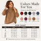 Women's Casual Soft Turtleneck Sweater