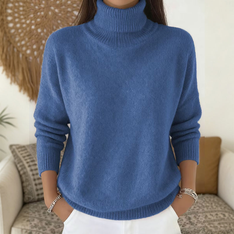 Women's Casual Soft Turtleneck Sweater