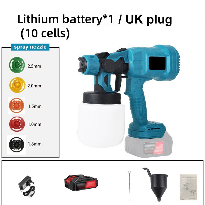 💥50 % de réduction pour une durée limitée🔥 Pulvérisateur de peinture électrique sans fil