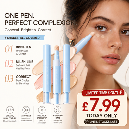 🔥BUY 1 GET 1 FREE🔥💙Multipurpose Concealer & Foundation Eye Concealer -👍24-hour Long-lasting
